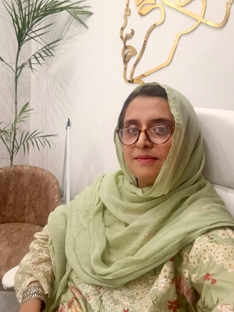 Dr. Bushra Rehman Niazi, Consultant Dermatologist at Glow Lab Aesthetic, Islamabad
